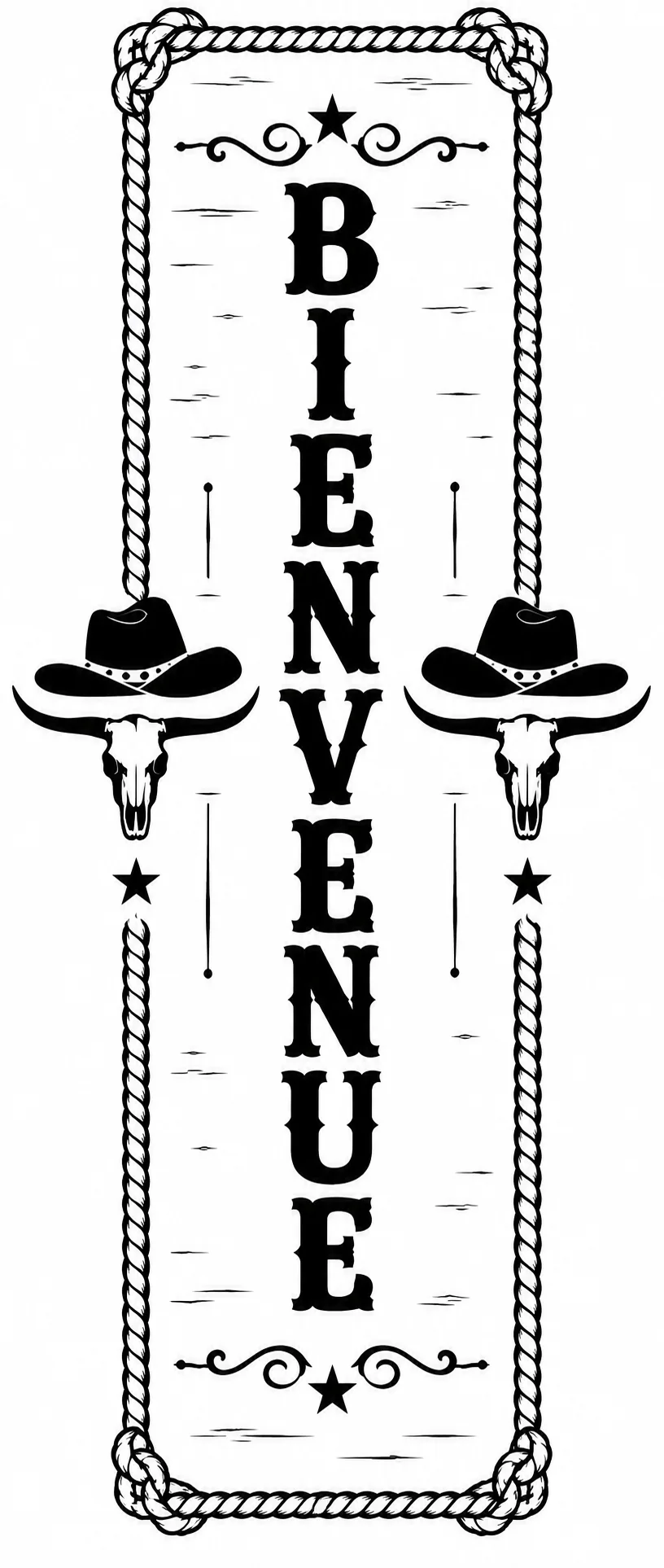 Custom wood sign design